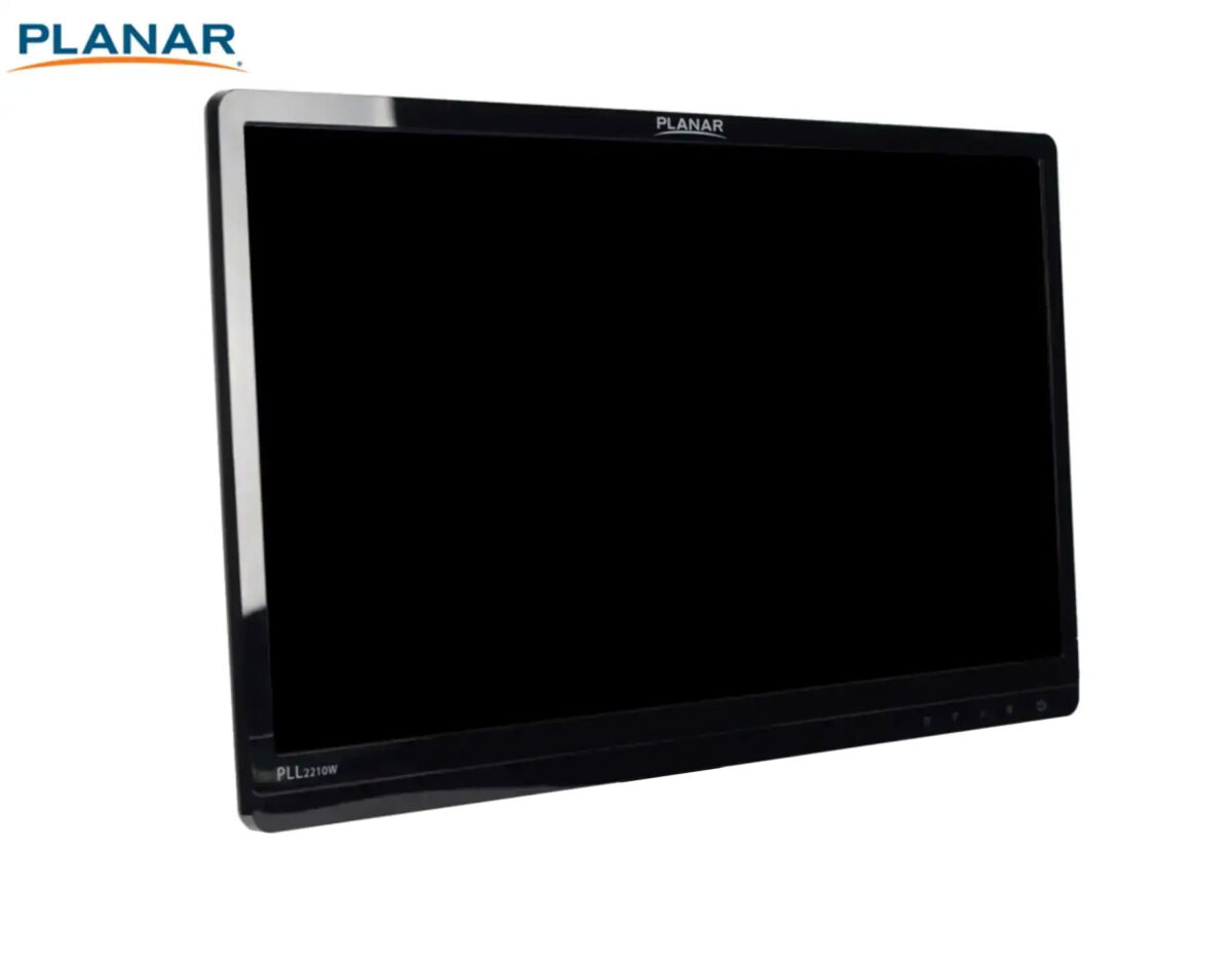 MONITOR 22" LED PLANAR PLL2210W BL NO BASE GA - Image 1