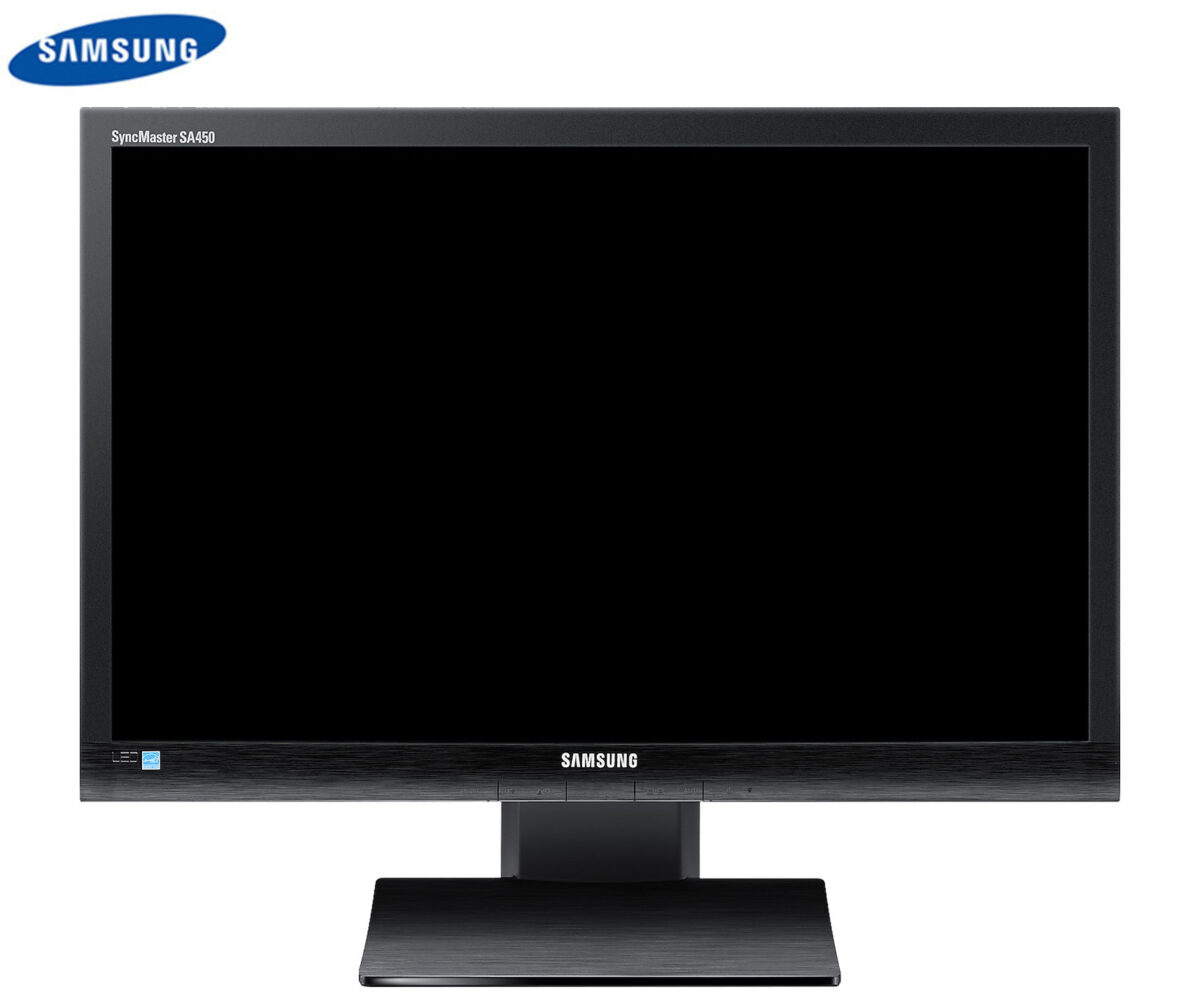 MONITOR 24" LED SAMSUNG S24A450BW BL WIDE GB - Image 1