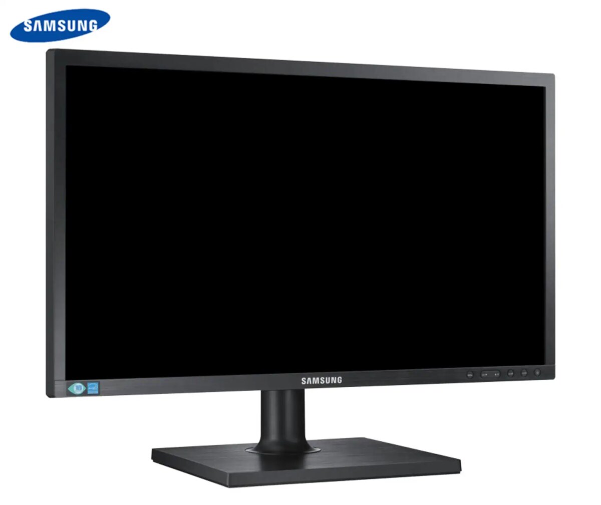 MONITOR 24" LED SAMSUNG S24C450 BL WIDE GA - Image 1