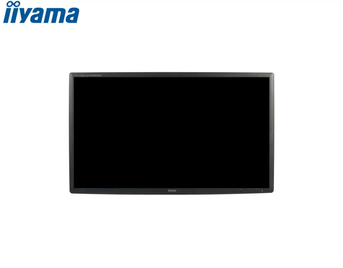 MONITOR 24" LED IIYAMA E2409HDS BL WIDE MU NO BASE GA - Image 1