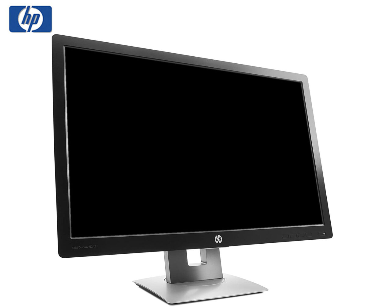 MONITOR 24" LED IPS HP E242 BL-SL WIDE (CASE GB) GA- - Image 1
