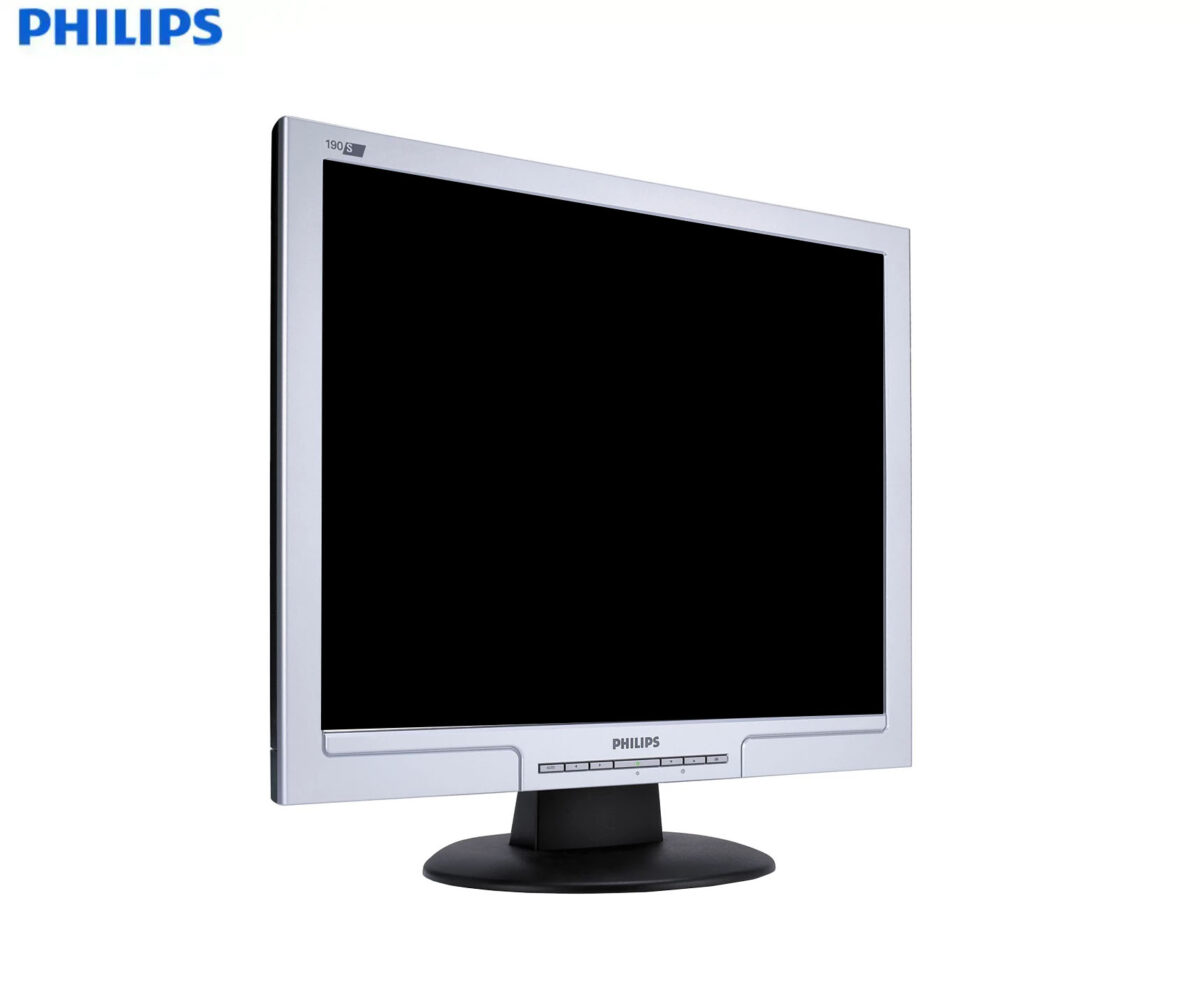 MONITOR 19" TFT PHILIPS 190S7  BL-SL GA- - Image 1