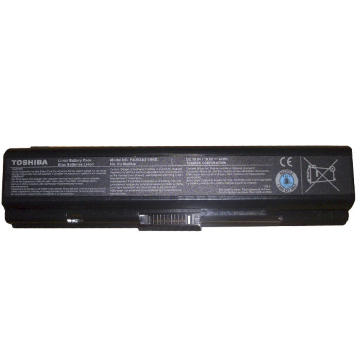 TOSHIBA SATELLITE A200 A300 A350 BATTERY 6CELLS - PA3534U - Image 2