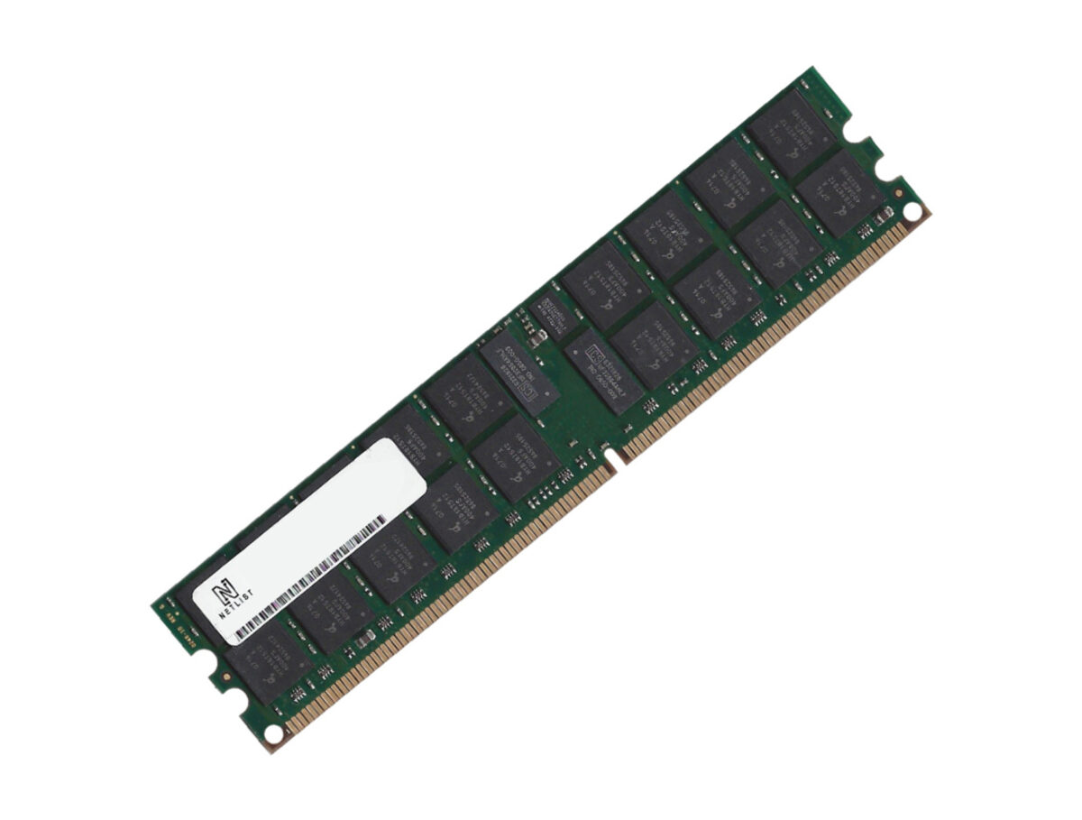 2GB NETLIST PC2-3200R DDR2-400 2Rx4 ECC RDIMM - Image 1